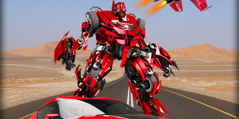 Transform Game Robot Car Transformation Game